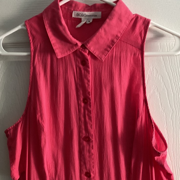 BCBG Pink dress with cutouts - Picture 2 of 5